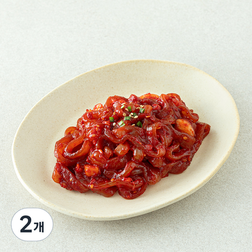 명심정 오징어젓, 200g, 2개
