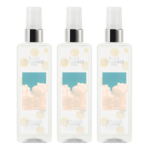 바디판타지 바디미스트 퓨어 소프트 클라우드 판타지, 118ml, 3개