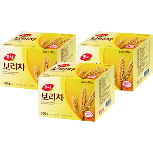 동서 보리차, 10g, 30개입, 3개