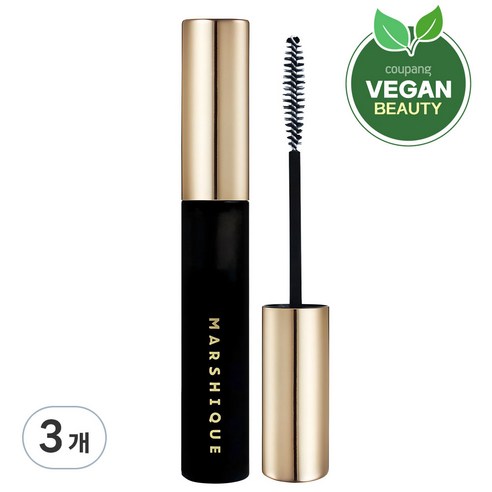 마르시끄 인리치드 속눈썹 블랙 영양제, 7.5ml, 3개