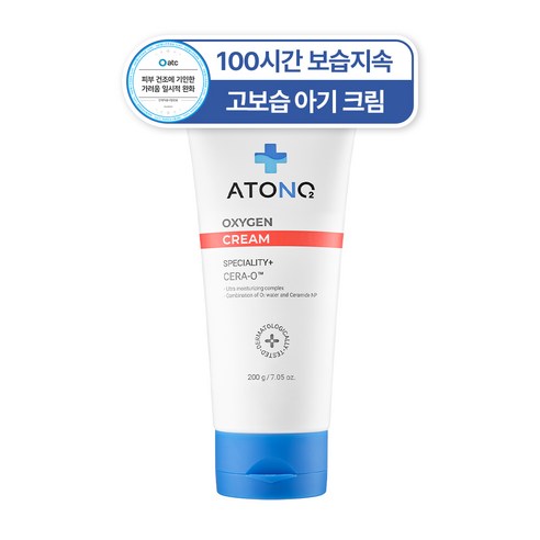 아토앤오투 옥시젠 베이비 인텐시브 크림, 1개, 200ml