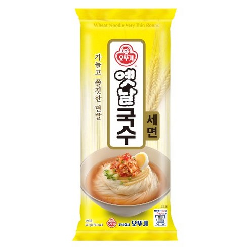 오뚜기옛날 국수 세면, 500g, 4개