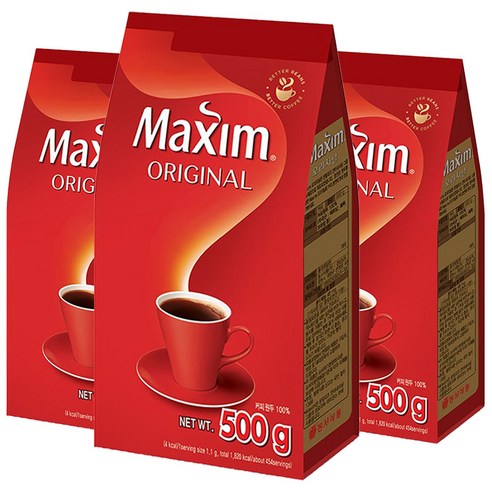 맥심 오리지날, 500g, 1개입, 3개