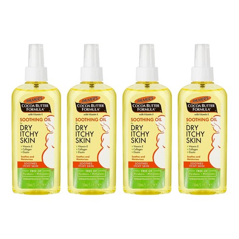 파머스 코코아버터 포뮬라 이치스킨 수딩오일, 150ml, 4개