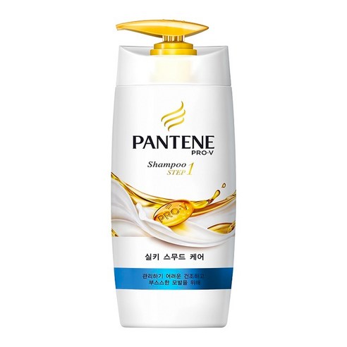 팬틴 실키 스무드 케어 샴푸 STEP 1, 500ml, 1개