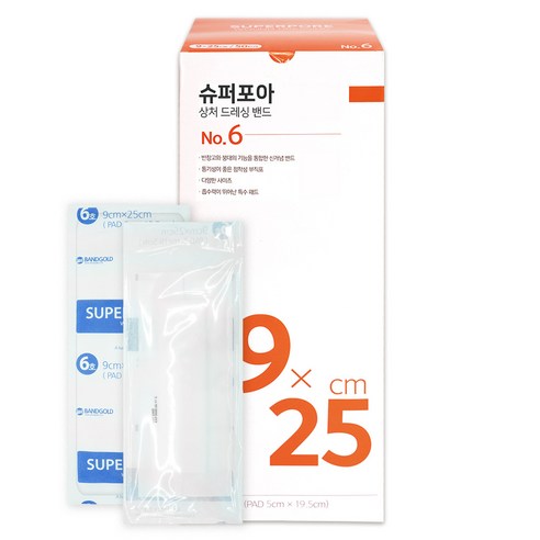밴드골드 슈퍼포아 50매입, 1개
