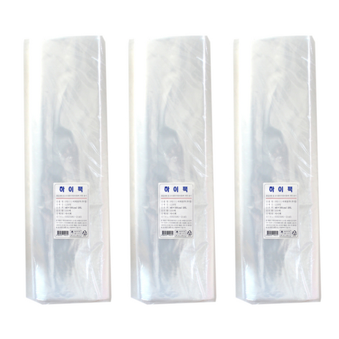 하이팩 PE야채봉투 100p, 20L, 3개