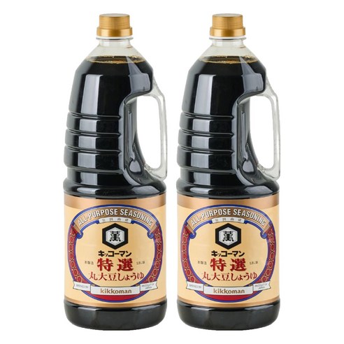 기꼬만 특선 환대두 간장, 1.8L, 2개