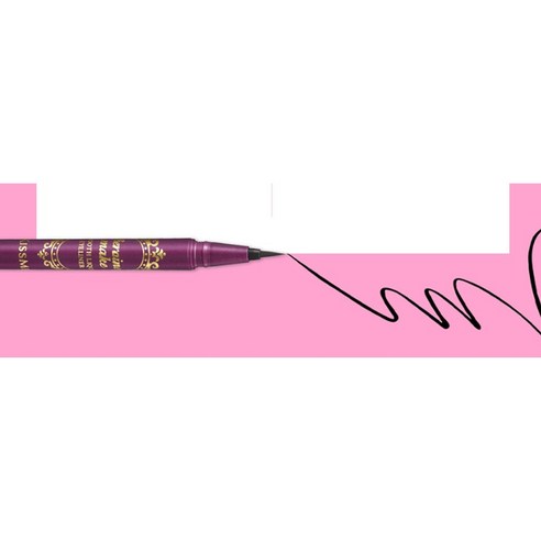  키스미 히로인메이크 스무스 리퀴드 아이라이너 N 0.4ml, 딥블랙, 2개 