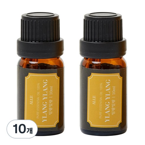 알레 비건 아로마 에센셜 오일 일랑일랑, 10ml, 10개