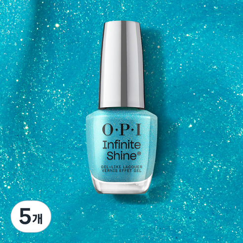 오피아이 인피니트샤인 매니큐어, ISL148 On Cloud Fine, 15ml, 5개