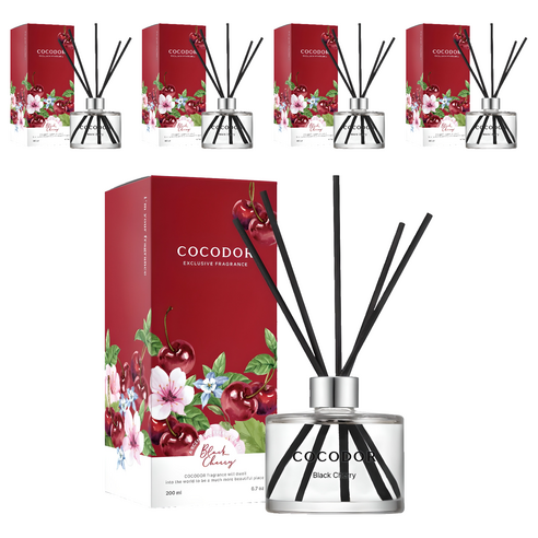 코코도르 퍼퓸 디퓨저, 블랙체리, 200ml, 5개
