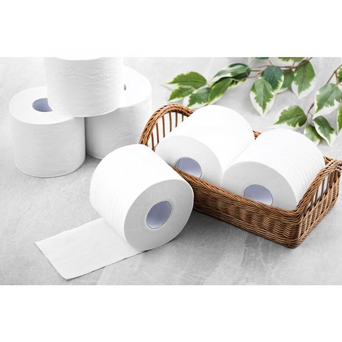 코멧 3겹 무형광 롤화장지: 고급스럽고 친환경적인 화장실 필수품