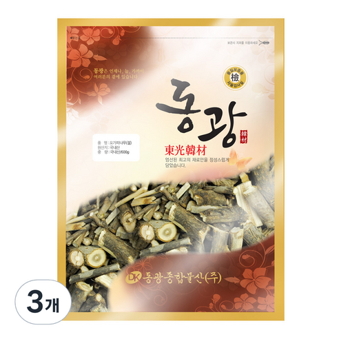 동광 절 오가피 나무 국내산, 600g, 1개입, 3개