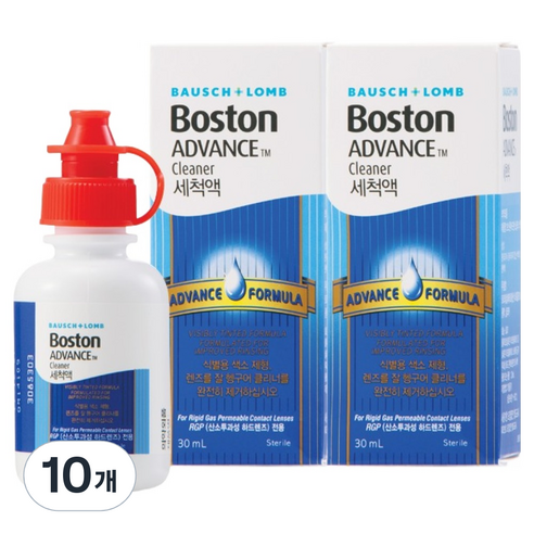 보스톤 바슈롬 어드밴스 렌즈 세척액, 30ml, 10개