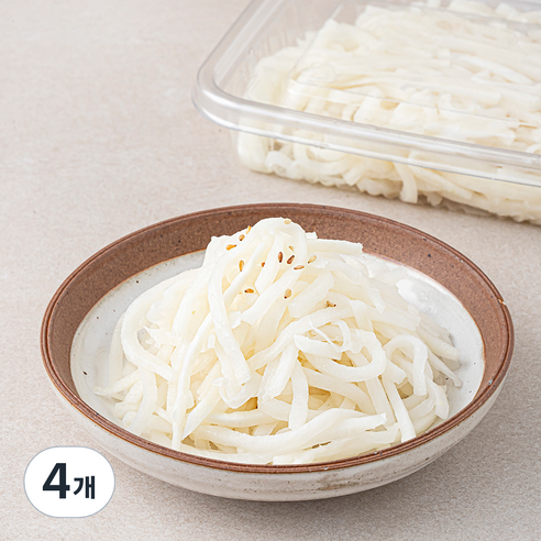 식탁위의사계 무나물, 230g, 4개