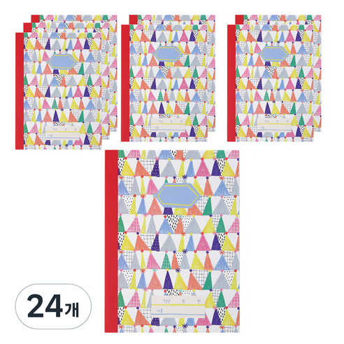 헬로우모리스 초등 1-2 10칸 노트 19 x 26 cm, 꼬깔, 24개