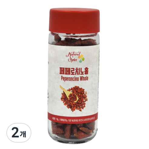 내츄럴스파이스 페페로치노 홀, 18g, 2개