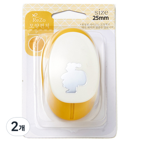 포코스 모양펀치 R-25, 산타클로스, 2개