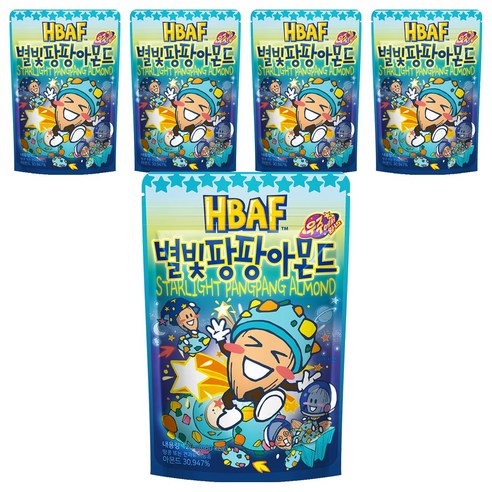 바프 별빛팡팡 아몬드, 120g, 5개