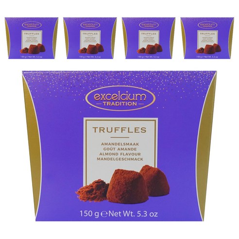 햄릿 엑셀시움 트러플 초콜릿 아몬드향, 150g, 5개