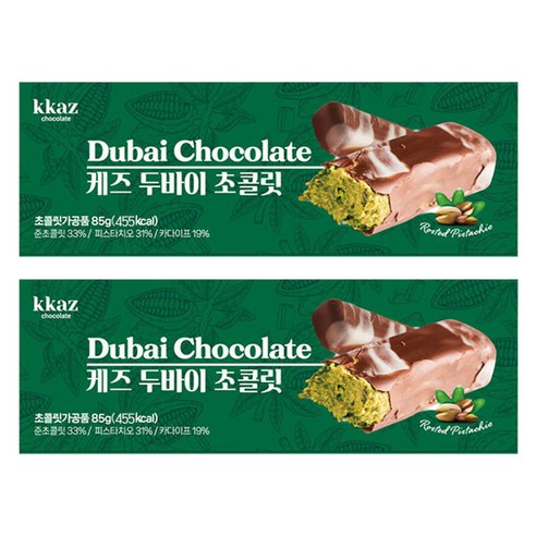 케즈 두바이 초콜릿, 85g, 2개
