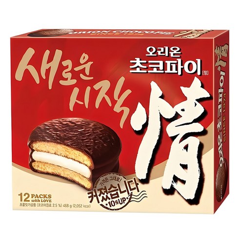 오리온 초코파이 정, 468g, 1개