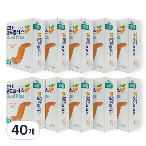 네오메디제약 밴드플러스에이 대용량 표준 80매 10개입, 80개입, 40개