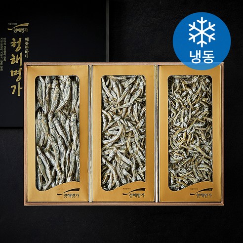 청해명가 정치망 죽방멸치 세트 900g (냉동), 1세트