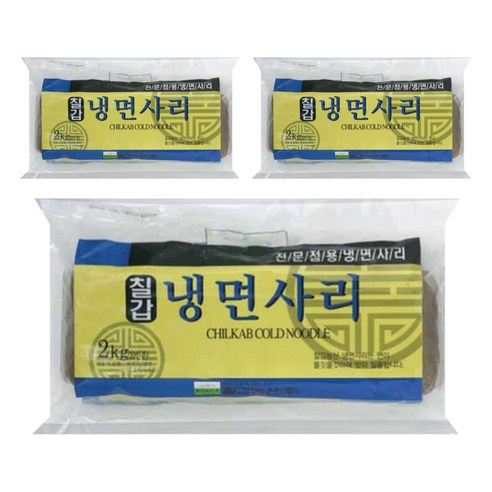 칠갑농산 냉면사리, 2kg, 3개