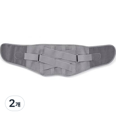 O2메디칼 이중 벨크로 허리보호대 CB-6221, 2개