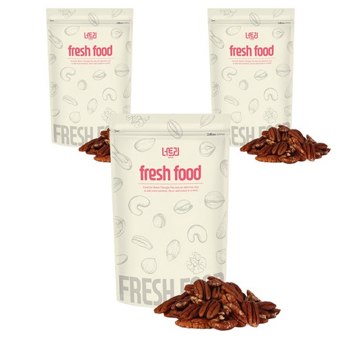 너트리 피칸, 400g, 3개