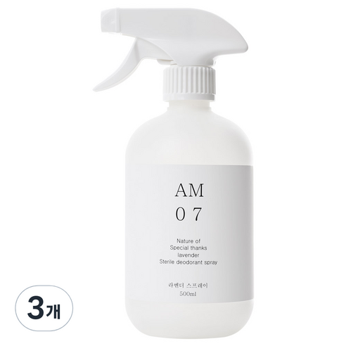 몬트 라벤더 살균 탈취제, 500ml, 3개