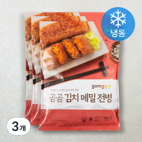 곰곰 김치 메밀 전병(냉동), 960g, 3개