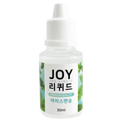 조이리퀴드 슬라임 향료 30ml, 1개, 아이스멘솔