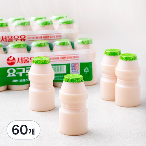 서울우유 요구르트, 65ml, 60개 65ml × 60개 섬네일