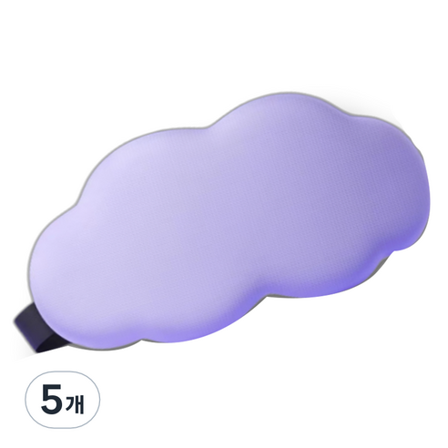 블루밍 꿀자미 3D 입체 수면안대 바이올렛, 1개입, 5개