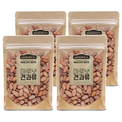 마루넛 볶은카카오빈, 500g, 4개