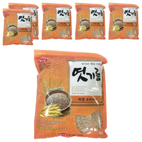 해가원 엿기름 보리, 1kg, 6개