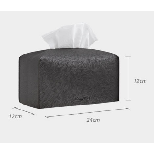 내츄럴앤삼십육점오도 스위트룸 호텔식 가죽 티슈커버, 베이지