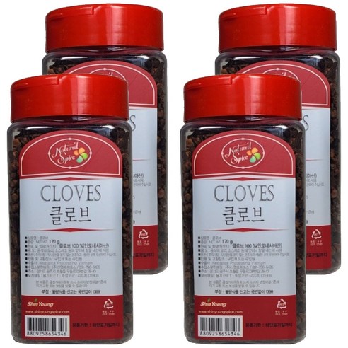 내츄럴스파이스 클로브, 170g, 4개