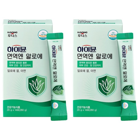 하이뮨 면역엔 알로에, 280g, 2개