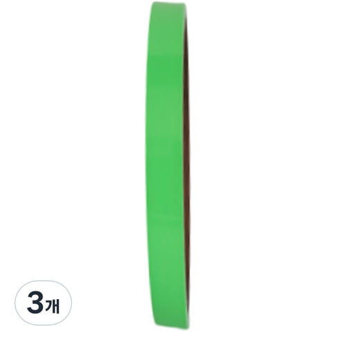 디트리 주차장 안전 반사 테이프, 3개, 그린