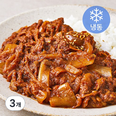 더반찬 한끼덮밥 참치김치볶음 (냉동), 190g, 3개