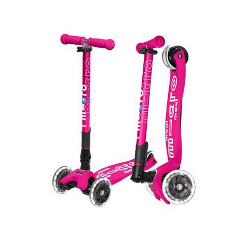 맥시T 폴더블 디럭스 LED: 안전과 즐거움을 더한 우리 아이 첫 킥보드