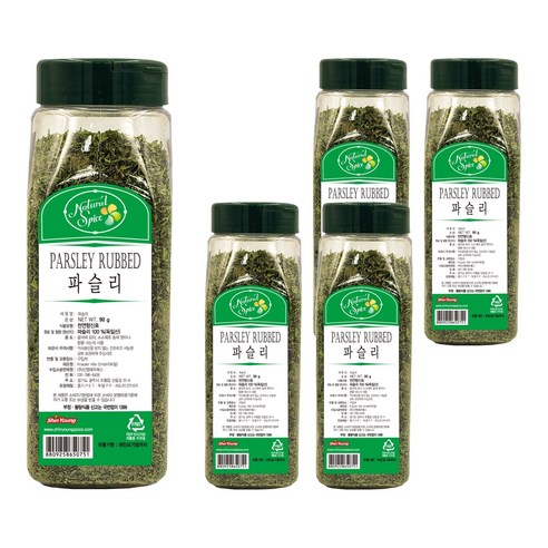 내츄럴스파이스 파슬리, 90g, 5개