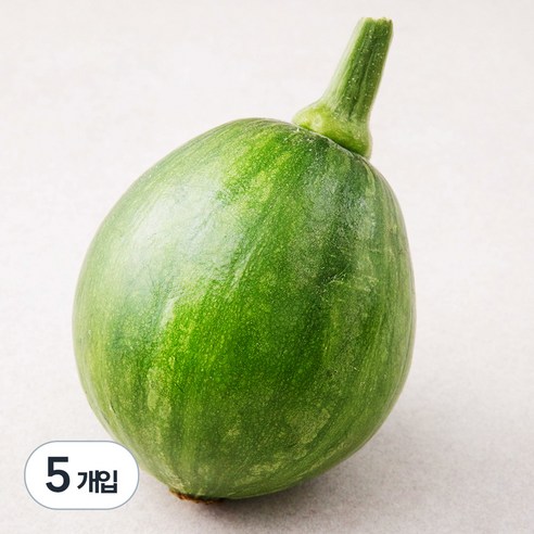 국내산 둥근 호박, 1개입, 5개