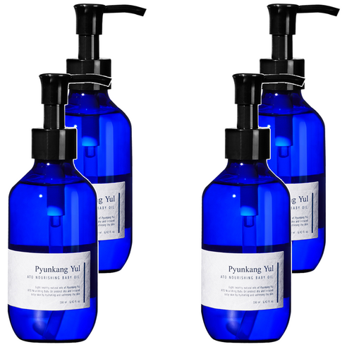 편강율 아토 고보습 베이비오일, 190ml, 4개