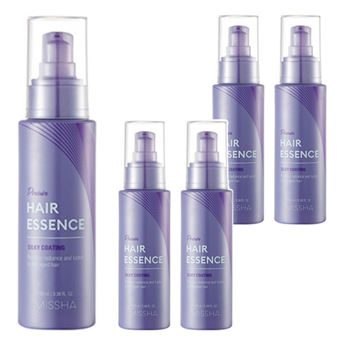 미샤 프로큐어 실키 코팅 헤어 에센스, 100ml, 5개