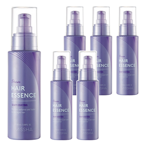 미샤 프로큐어 실키 코팅 헤어 에센스, 100ml, 6개